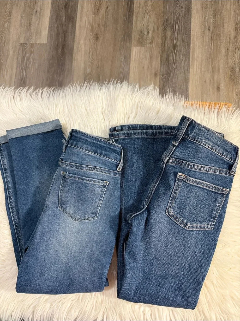 Old Navy And SO Bundle Girls Jeans in Mid Blue Wash Size 8